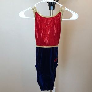 Gymnastics practice leotard